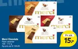 Fakta Tyskland Merci Chocolate tilbud