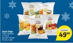 Fakta Tyskland Easis Chips tilbud