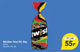Fakta Tyskland Marabou Twist XXL Bag tilbud