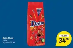 Fakta Tyskland Daim Minis tilbud