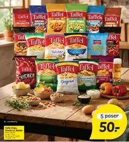 Fakta Tyskland Taffel Chips, Snacks el. Nødder tilbud