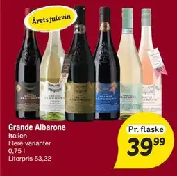 Fakta Tyskland Grande Albarone tilbud