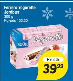 Fakta Tyskland Ferrero Yogurette Jordbær tilbud