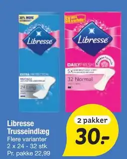 Fakta Tyskland Libresse Trusseindlæg tilbud
