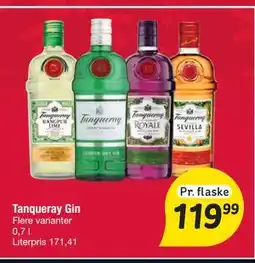 Fakta Tyskland Tanqueray Gin tilbud