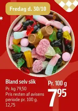 Føtex Bland selv slik tilbud