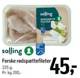 Føtex Ferske rødspættefileter tilbud