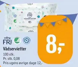 Føtex Vådservietter tilbud