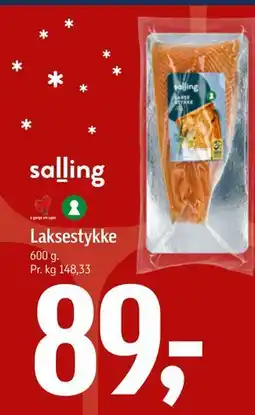 Føtex Laksestykke tilbud