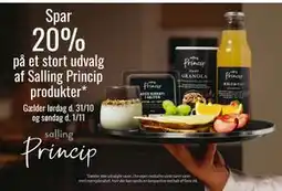 Føtex Spar 20% på et stort udvalg af Salling Princip produkter tilbud
