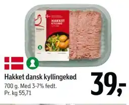 Føtex Hakket dansk kyllingekød tilbud