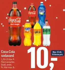Føtex Coca-Cola sodavand tilbud