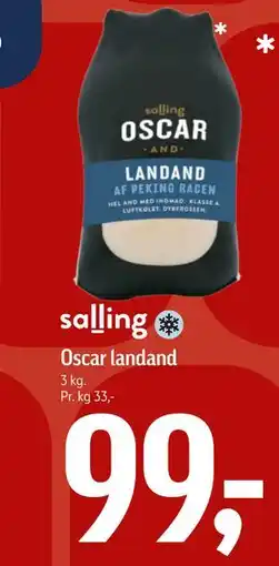 Føtex Oscar landand tilbud