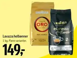 Føtex Lavazza helbønner tilbud