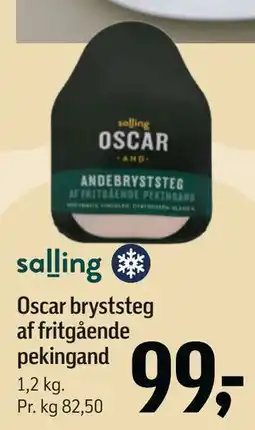 Føtex Oscar bryststeg af fritgående pekingand tilbud