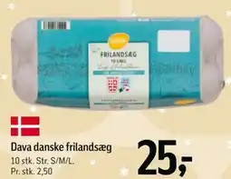 Føtex Dava danske frilandsæg tilbud