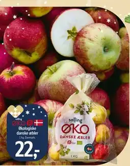 Føtex Økologiske danske æbler tilbud