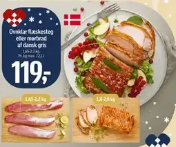 Føtex Ovnklar flæskesteg eller mørbrad af dansk gris tilbud