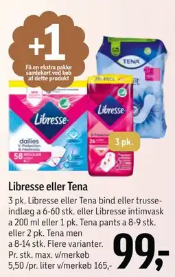 Føtex Libresse eller Tena tilbud