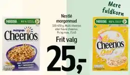 Føtex Nestlé morgenmad tilbud