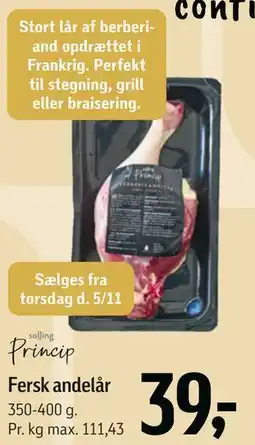 Føtex Fersk andelår tilbud