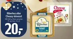 Føtex Riberhus eller Cheasy skiveost tilbud