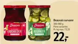 Føtex Beauvais survarer tilbud