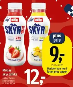 Føtex Muller skyr drikke tilbud