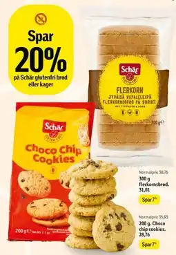 Føtex Spar 20% på Schär glutenfri brød eller kager tilbud