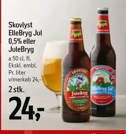 Føtex Skovlyst ElleBryg Jul 0,5% eller JuleBryg tilbud