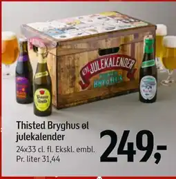 Føtex Thisted Bryghus øl julekalender tilbud