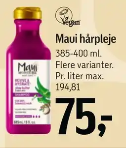 Føtex Maui hårpleje tilbud
