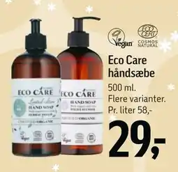 Føtex Eco Care håndsæbe tilbud