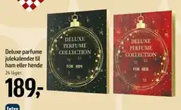 Føtex Deluxe parfume julekalender til ham eller hende tilbud