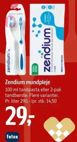 Føtex Zendium mundpleje tilbud
