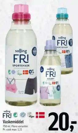 Føtex Vaskemiddel tilbud