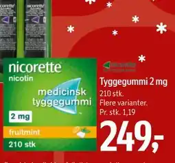 Føtex Tyggegummi 2 mg tilbud