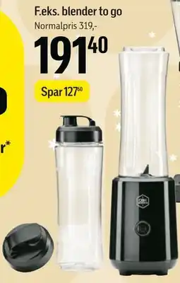 Føtex blender to go tilbud