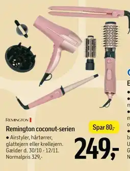 Føtex Remington coconut-serien tilbud
