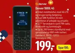 Føtex Denver 1880L 4G tilbud