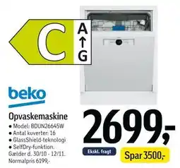 Føtex Opvaskemaskine tilbud