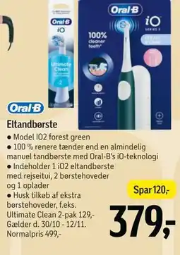 Føtex Oral-B Eltandbørste tilbud