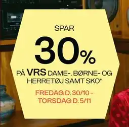 Føtex VRS dame-, børne- og herretøj samt sko tilbud