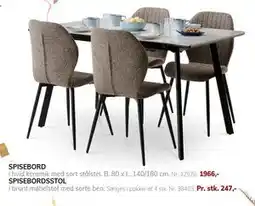 Daells Bolighus SPISEBORD tilbud