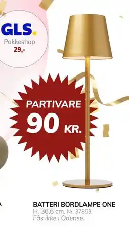 Daells Bolighus BATTERI BORDLAMPE ONE tilbud