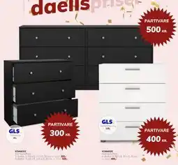Daells Bolighus KOMMODE tilbud