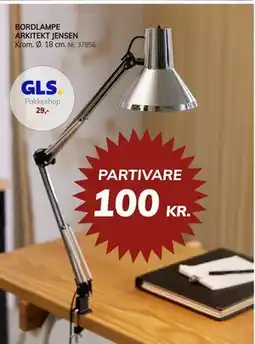 Daells Bolighus BORDLAMPE ARKITEKT JENSEN tilbud