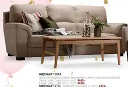 Daells Bolighus HØJRYGGET SOFA tilbud