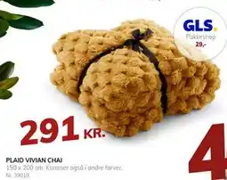 Daells Bolighus PLAID VIVIAN CHAI tilbud