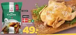 Netto Dansk hel kylling tilbud